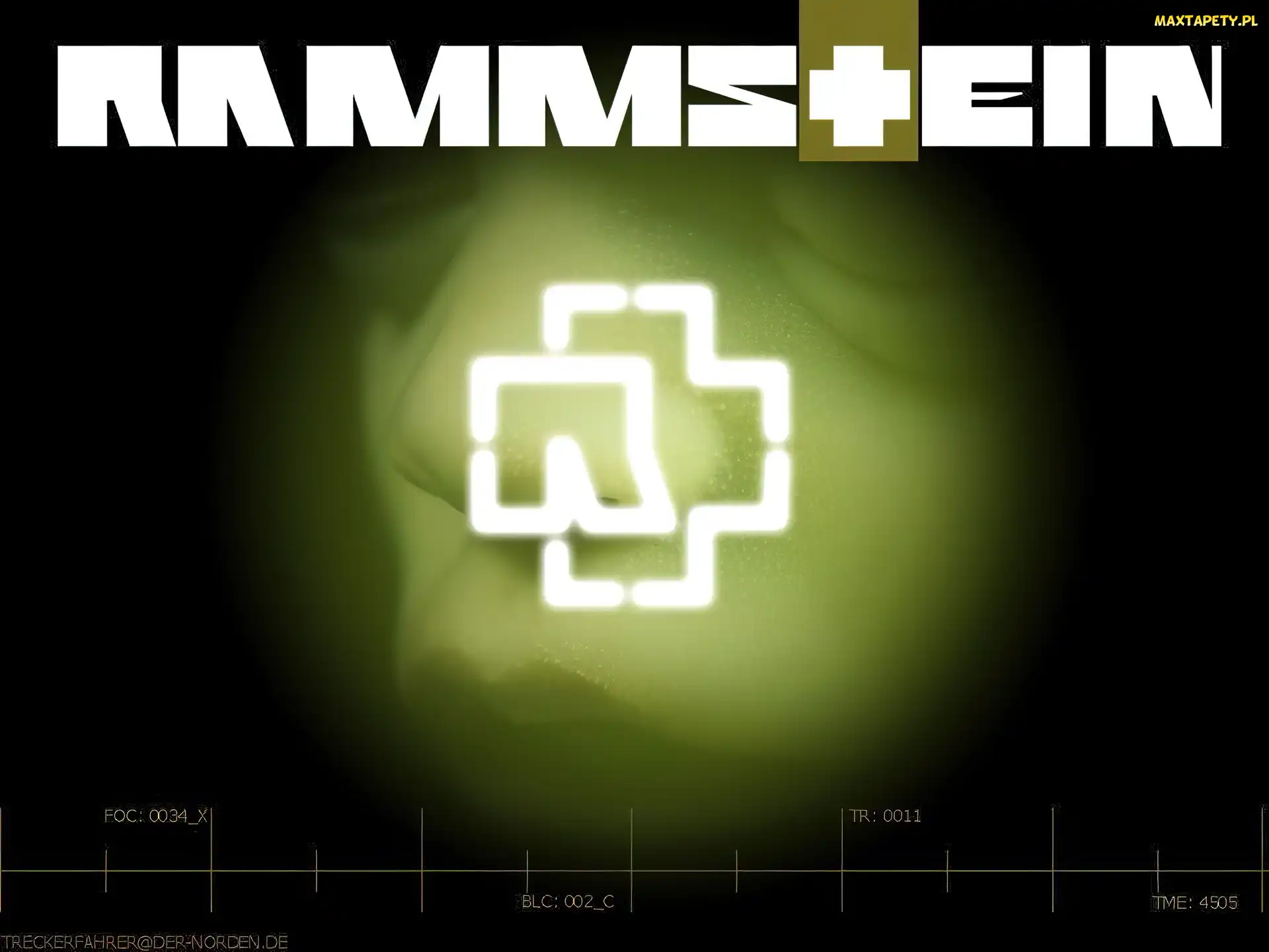 Rammstein, oczy, usta