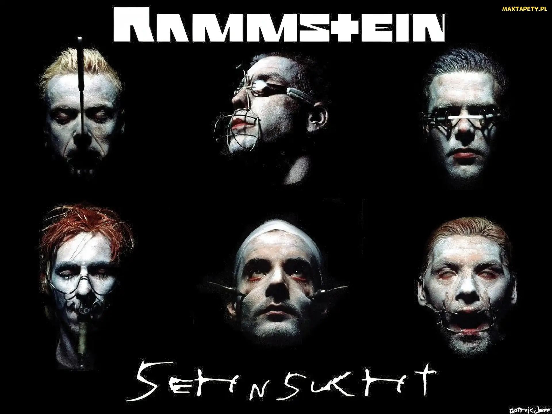 Rammstein, twarzem straszne