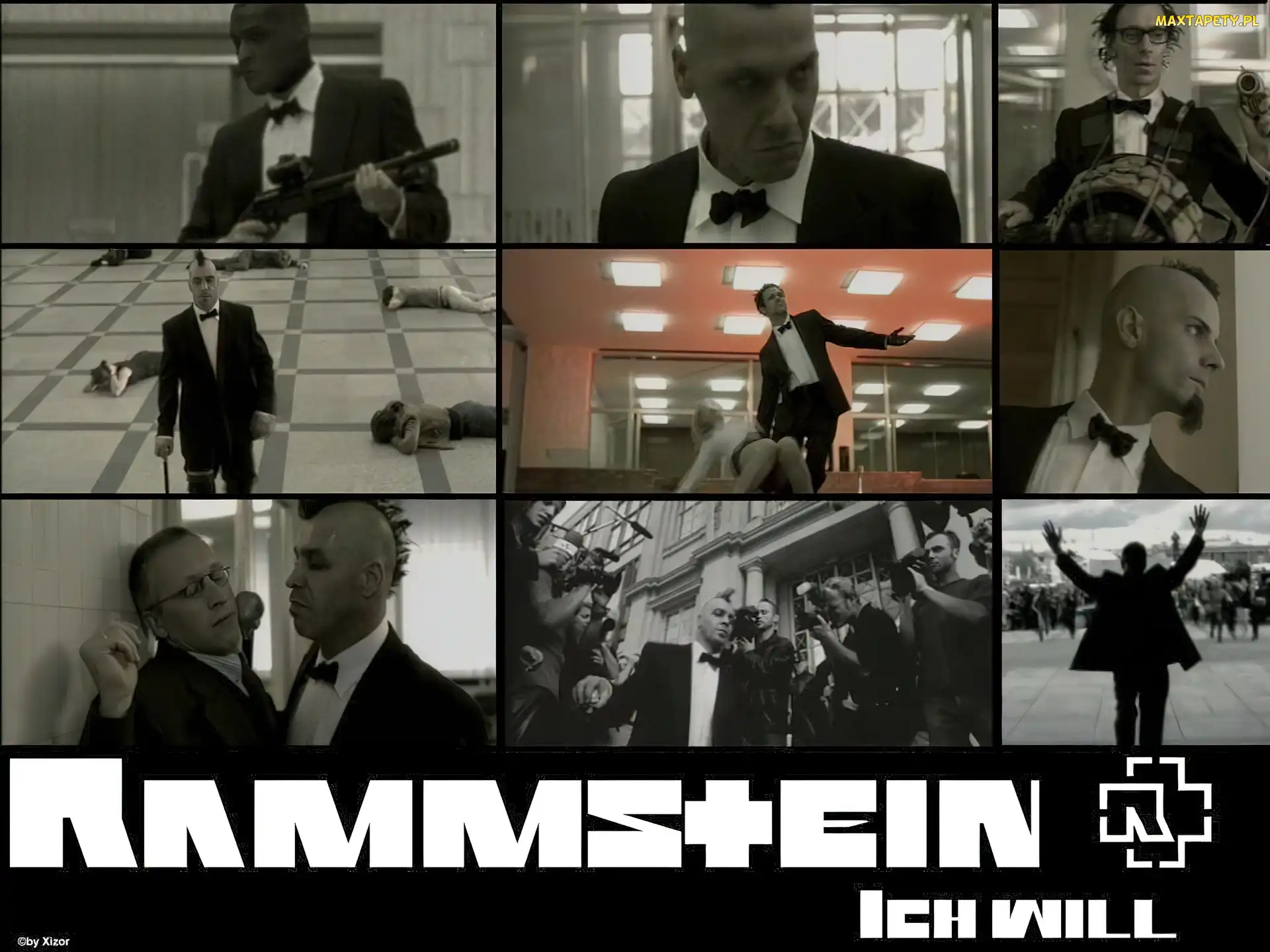 zdjęcia, film , Rammstein, broń