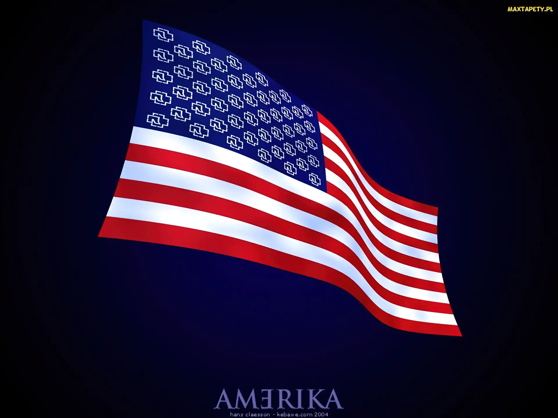 flaga USA, Rammstein