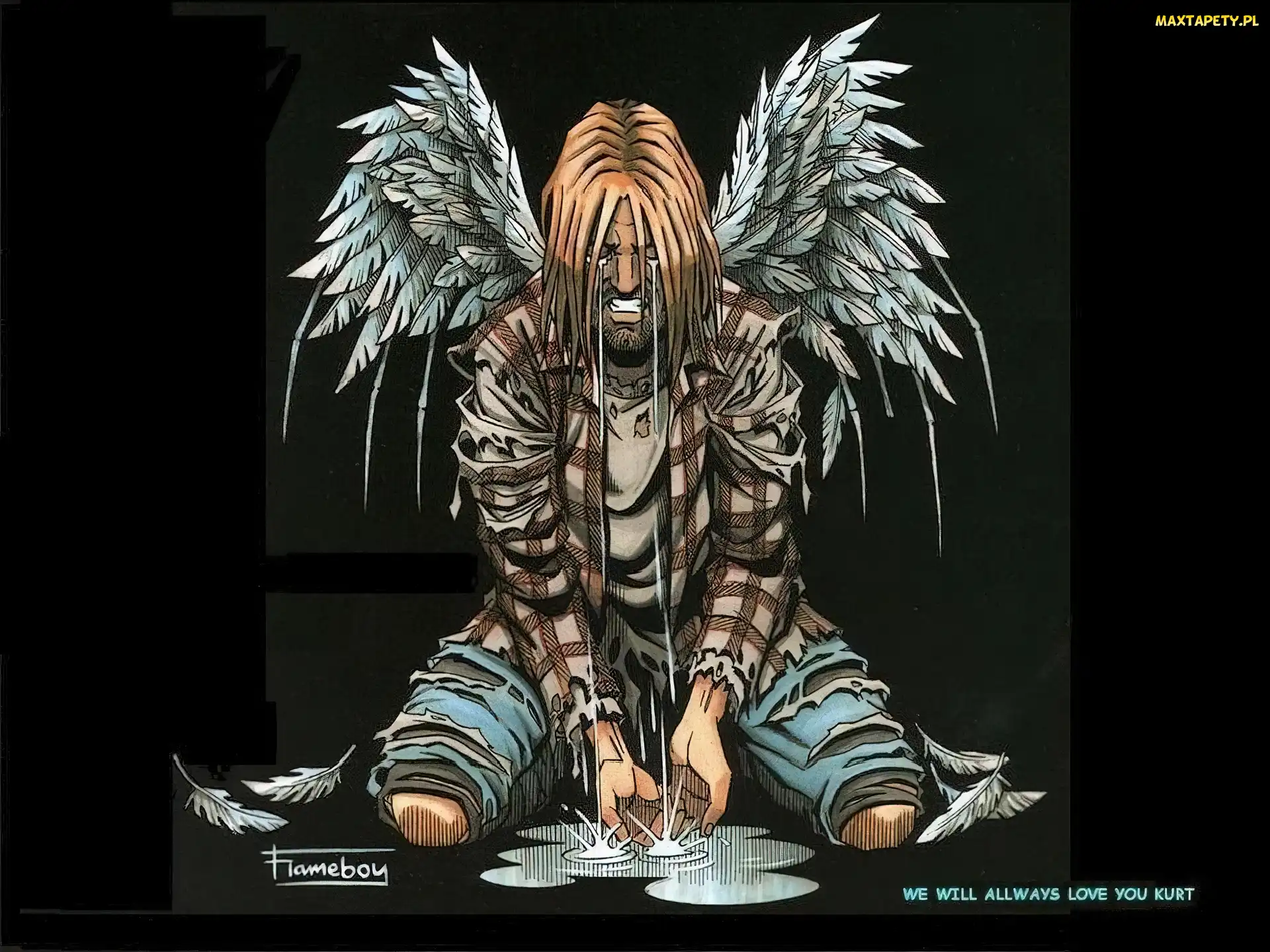 Flameboy, skrzydła, Nirvana