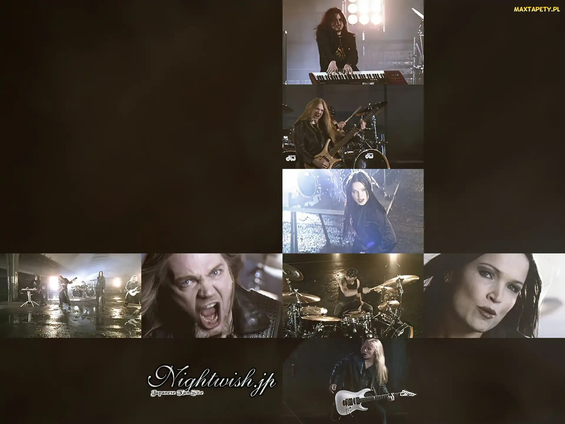 Nightwish, perkusja, koncert