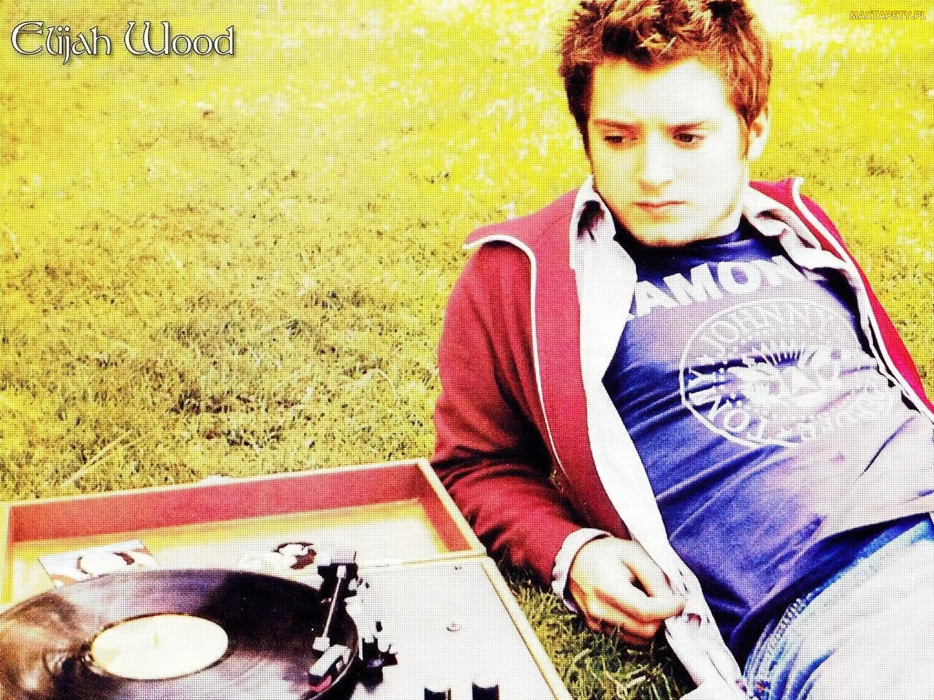 płyta, adapter, Elijah Wood