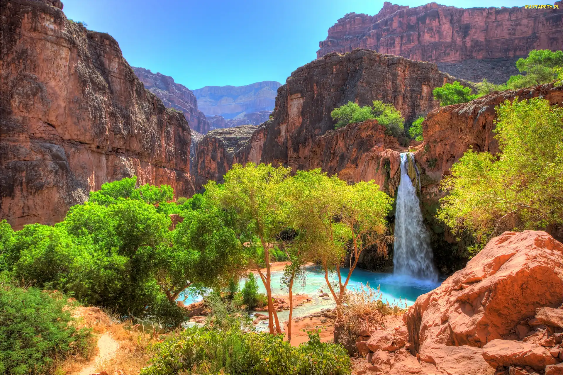 Grand Kanion, Arizona, Wodospad