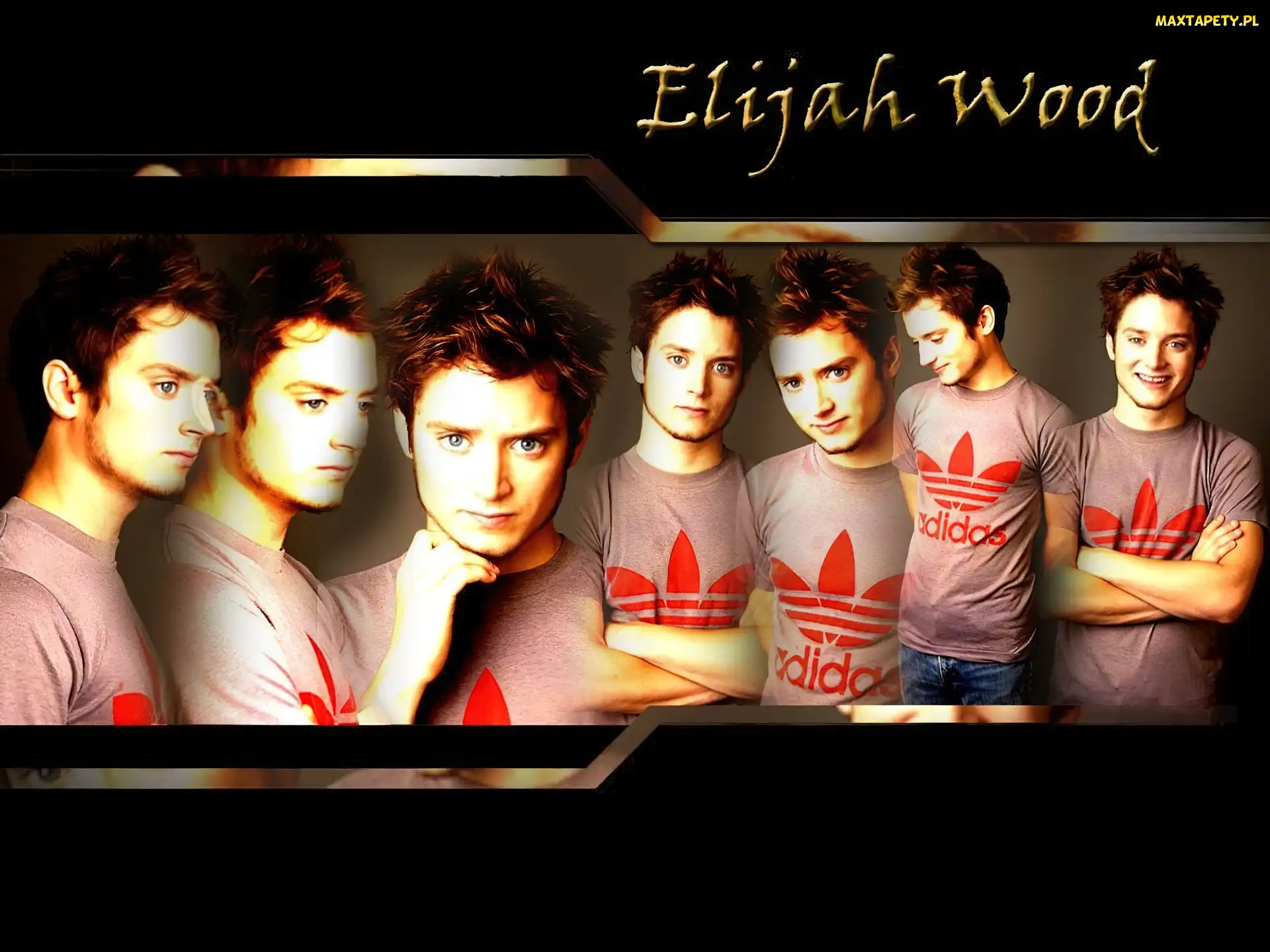 twarze, ciemne włosy, Elijah Wood