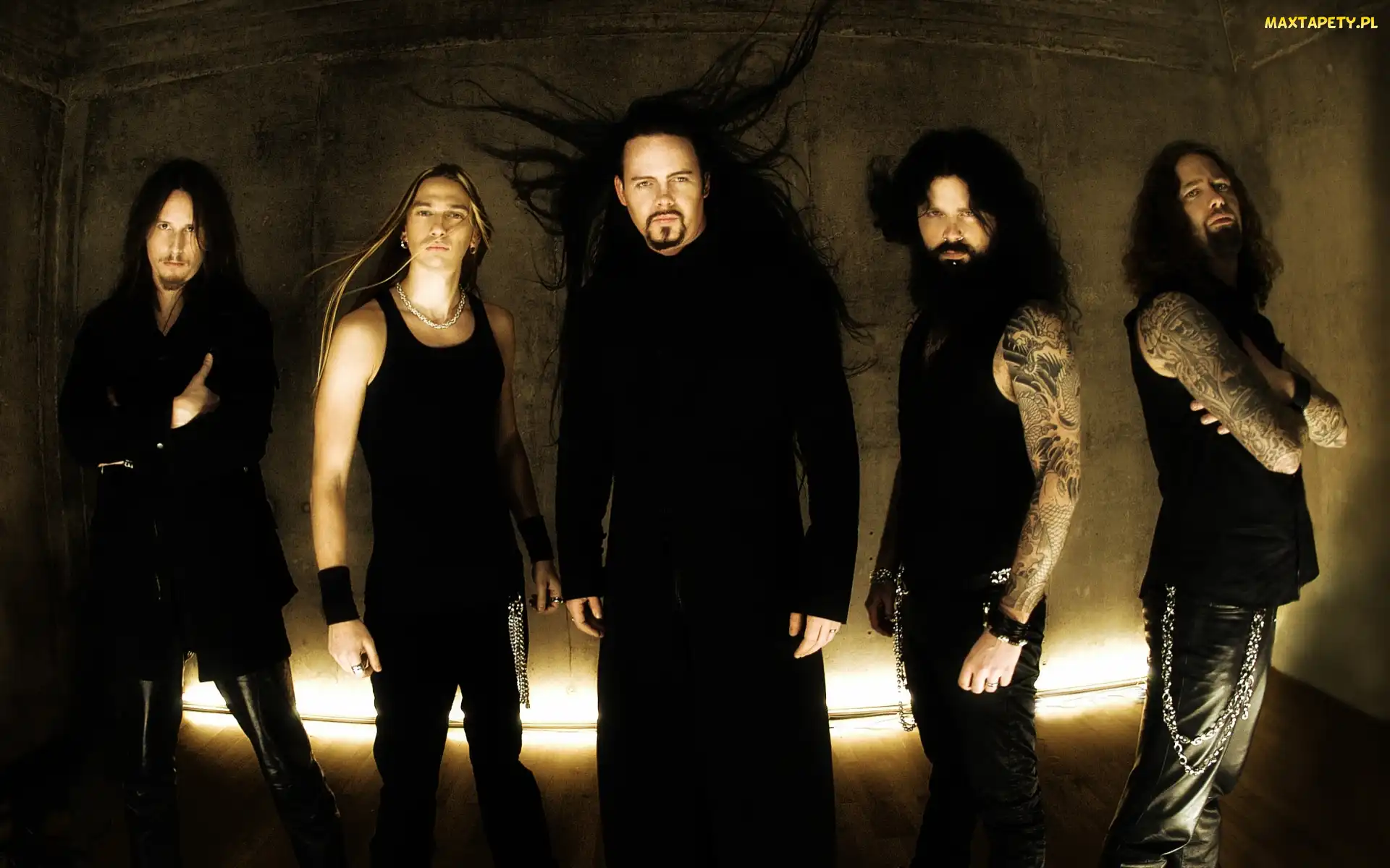 tatuaże, zespół, ludzie, człowiek , Evergrey
