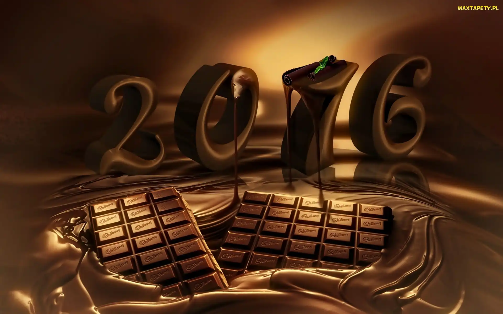 2016, Czekolada, Nowy Rok