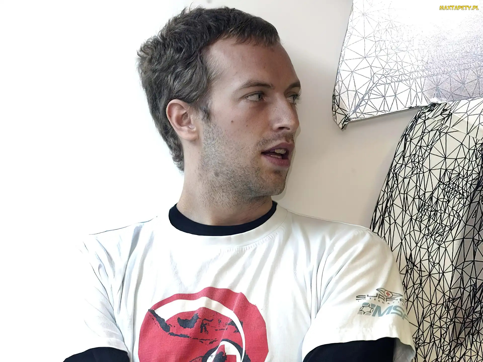 człowiek , twarz, Coldplay