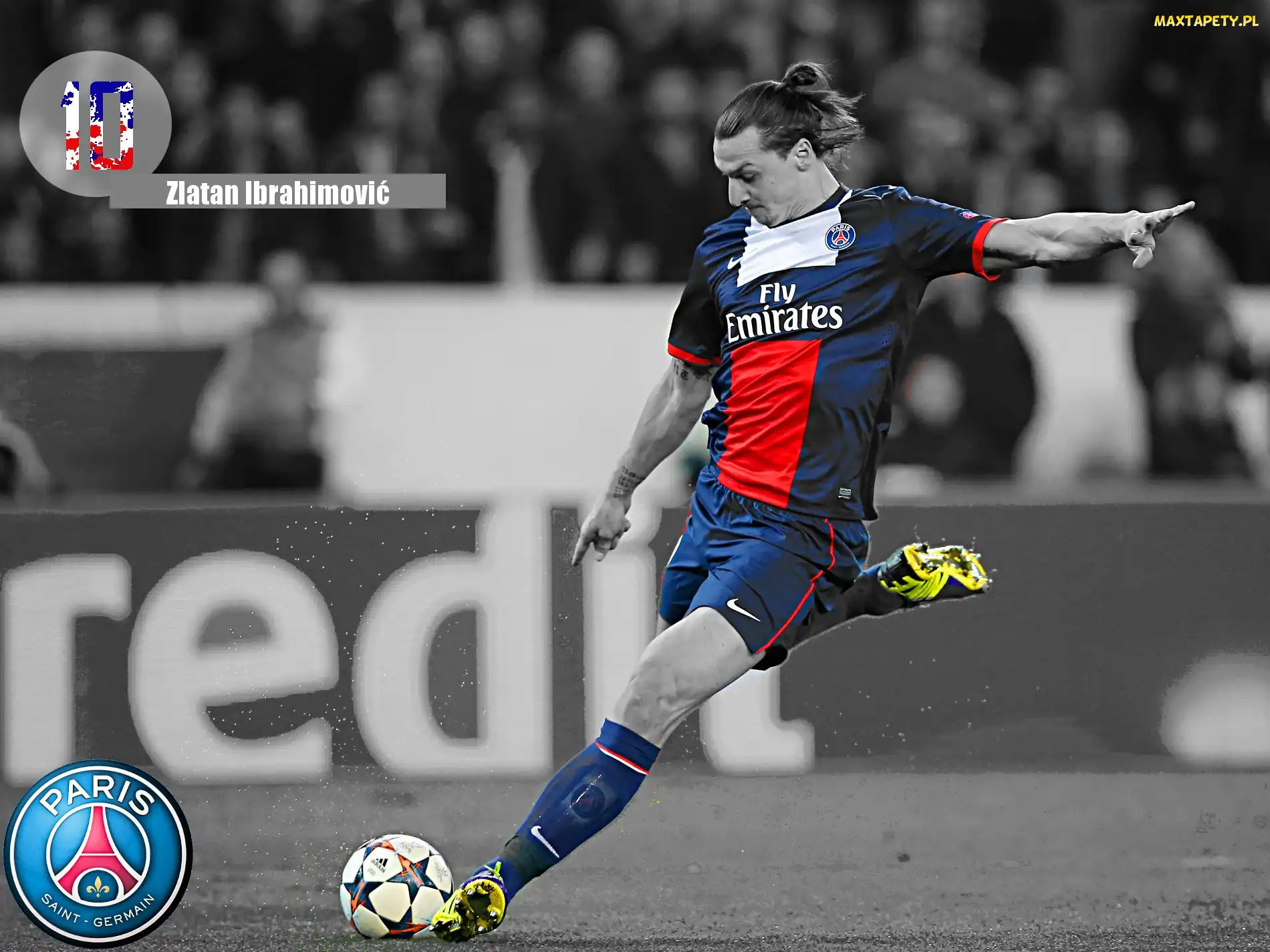 Paris Saint-GermainPiłka Nożna, Psg, Zlatan Ibrahimović, Ibra