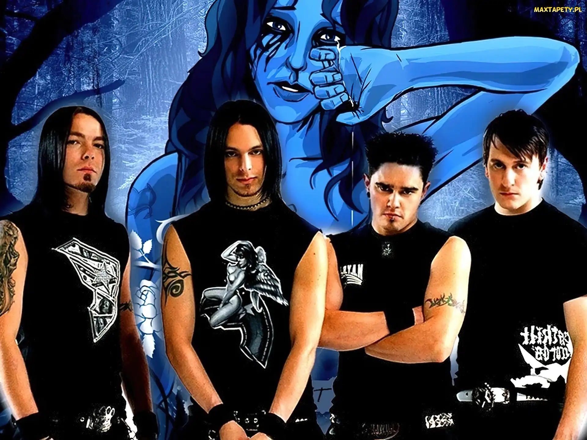 zespół , tatuaże, Bullet For My Valentine