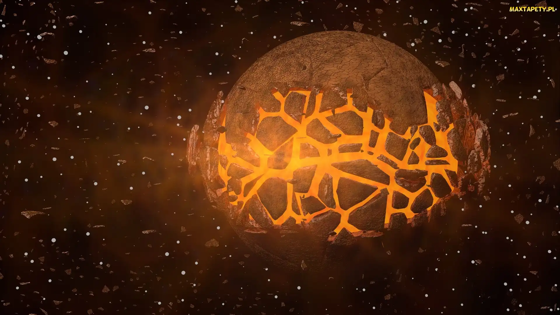 Planeta, Pęknięcie, 3D