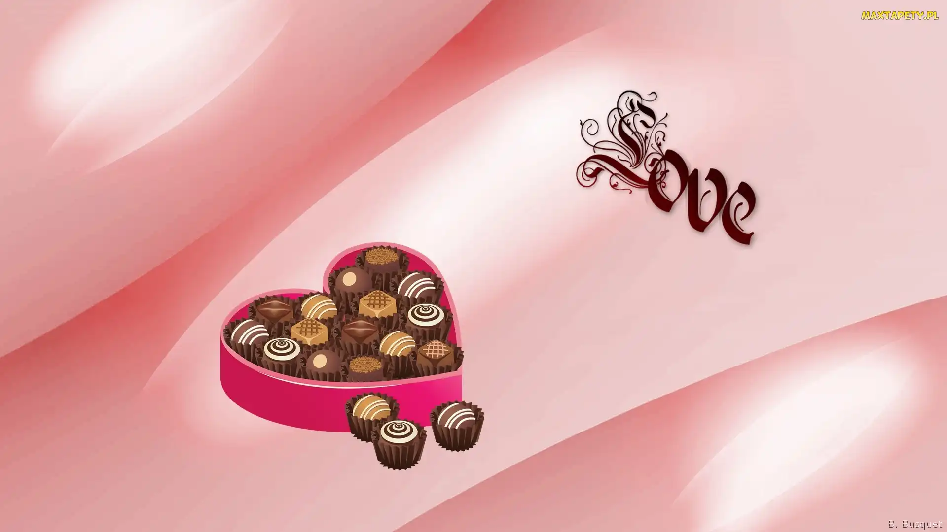 Serce, Love, Czekoladki
