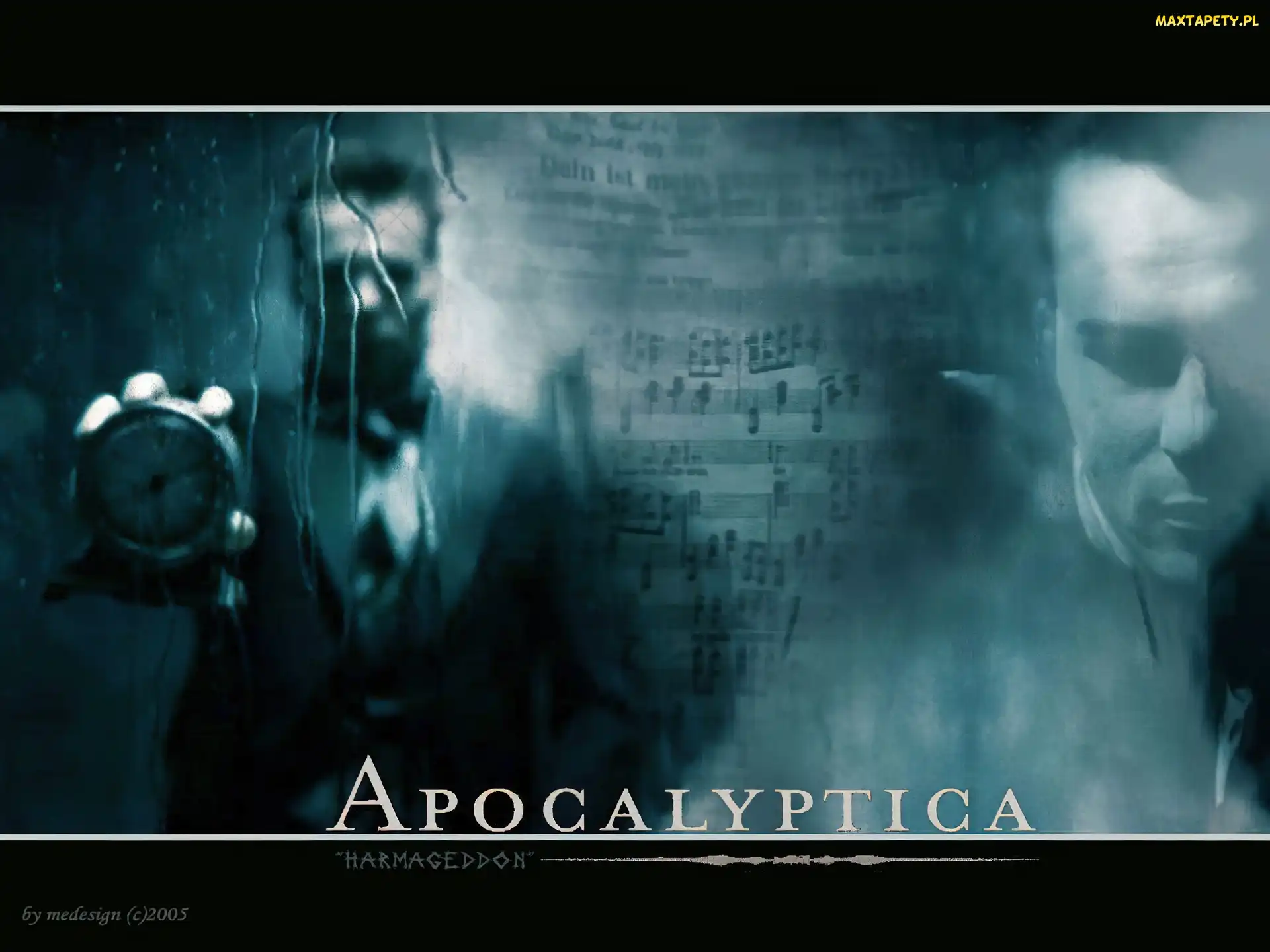 nuty, twarz, Apocalyptica