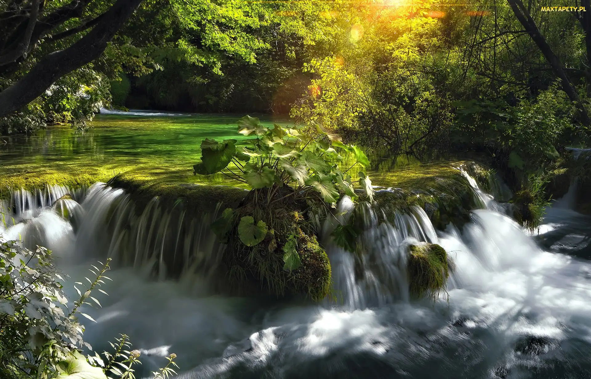 Park Narodowy Plitvice, Wodospad, Rzeka, Chorwacja