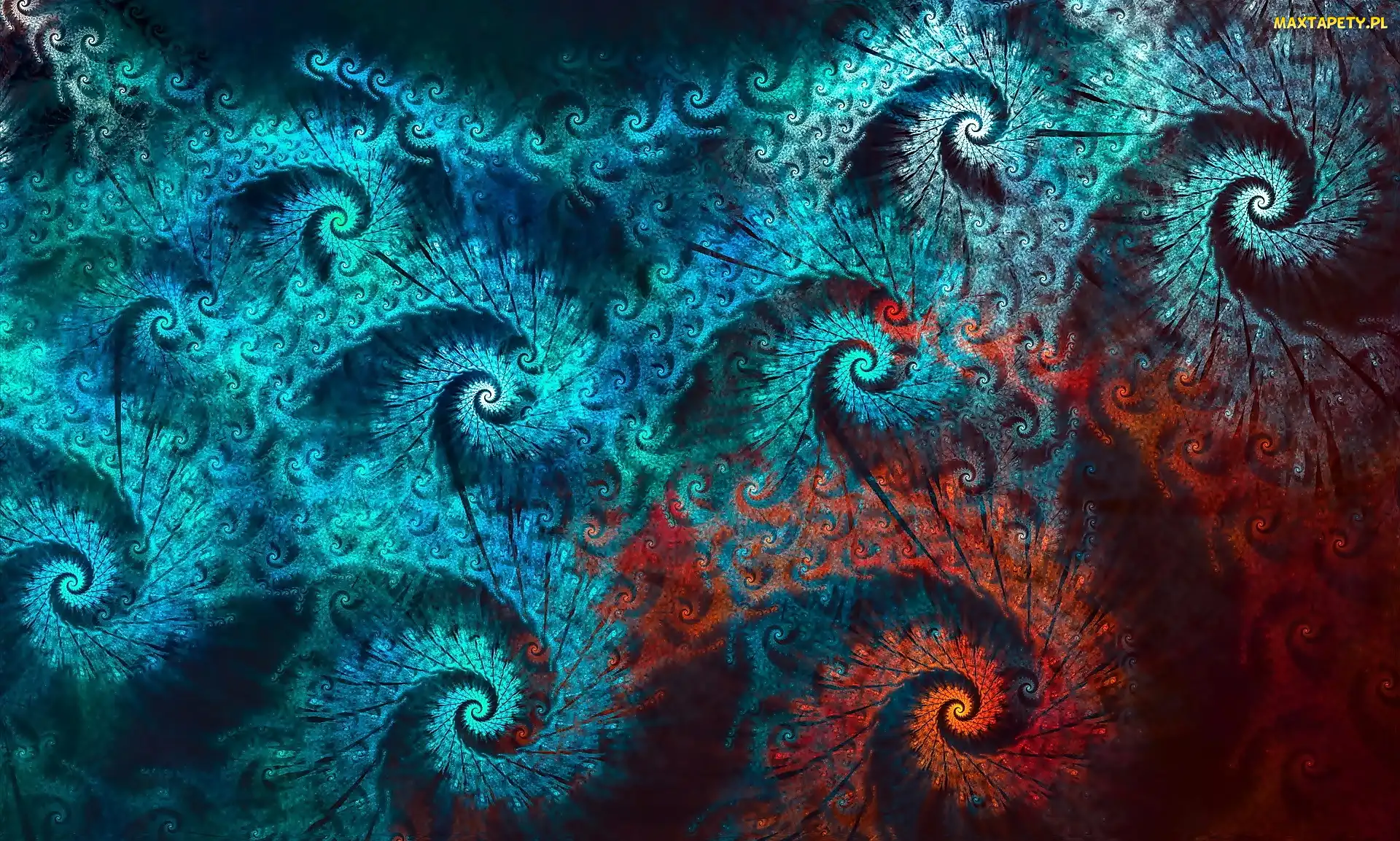 Abstrakcji, Spirale, Wzory