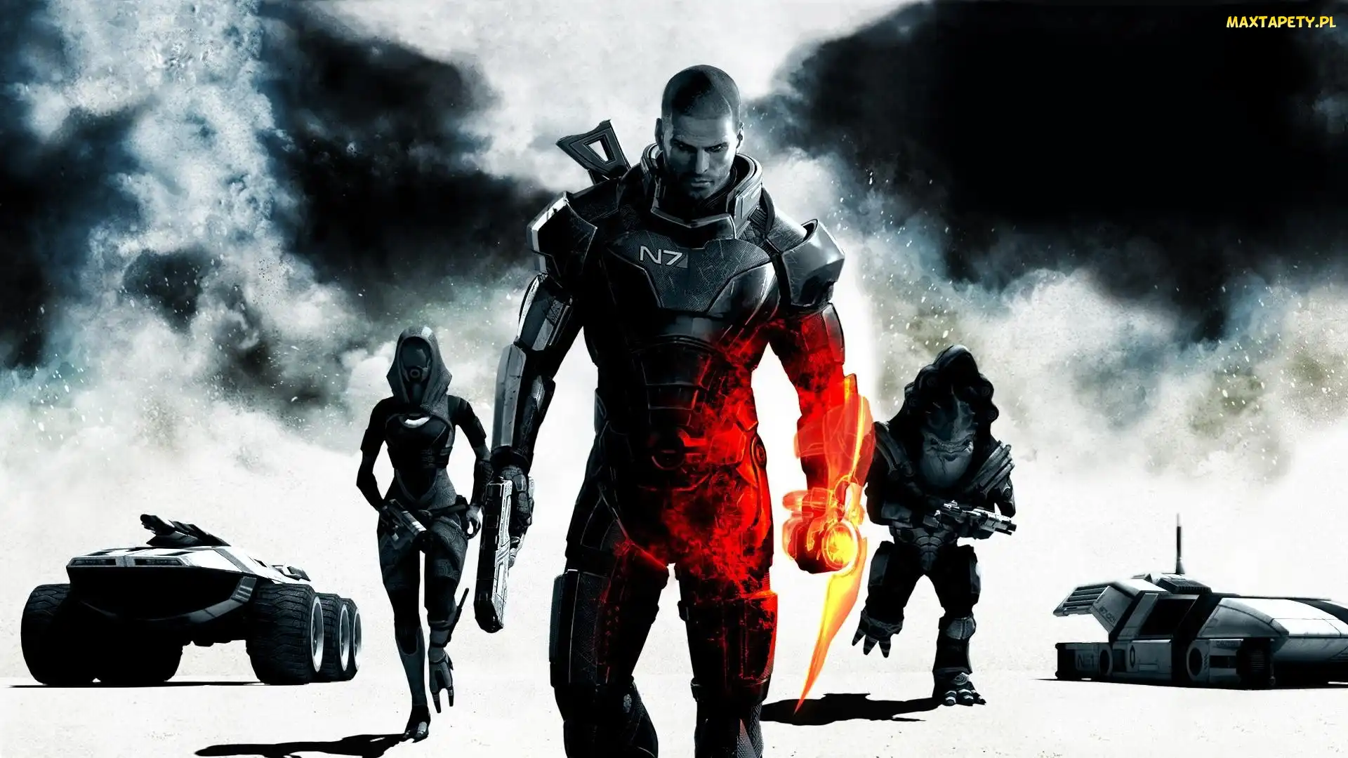 Mass Effect, Czarno-Białe, Shepard