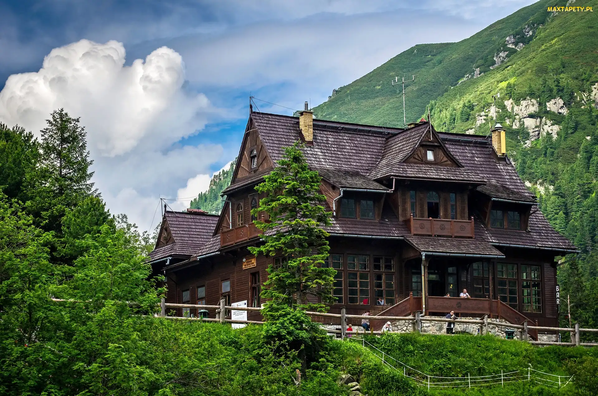 Zakopane, Dom, Góry Tatry, Schronisko, Polska
