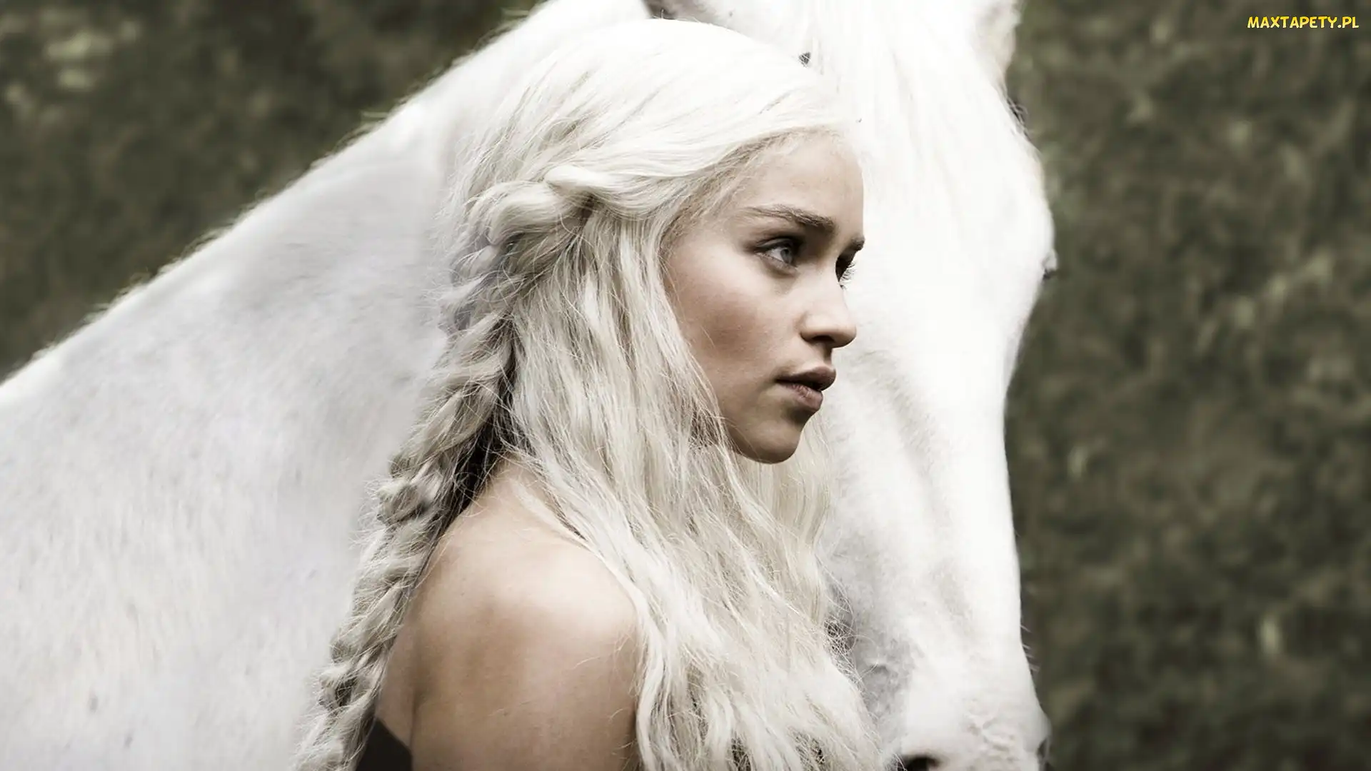 Gra o Tron, Serial, Kobieta, Kalisi, Emilia Clarke, Koń, Aktorka