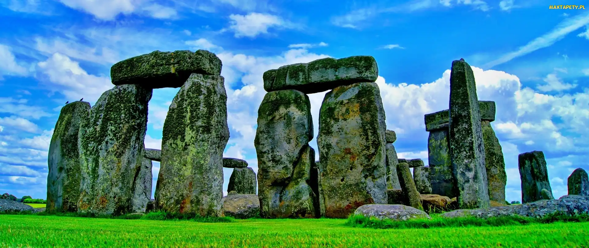Stonehenge, Angielska, Kamienna, Budowla, Słynna