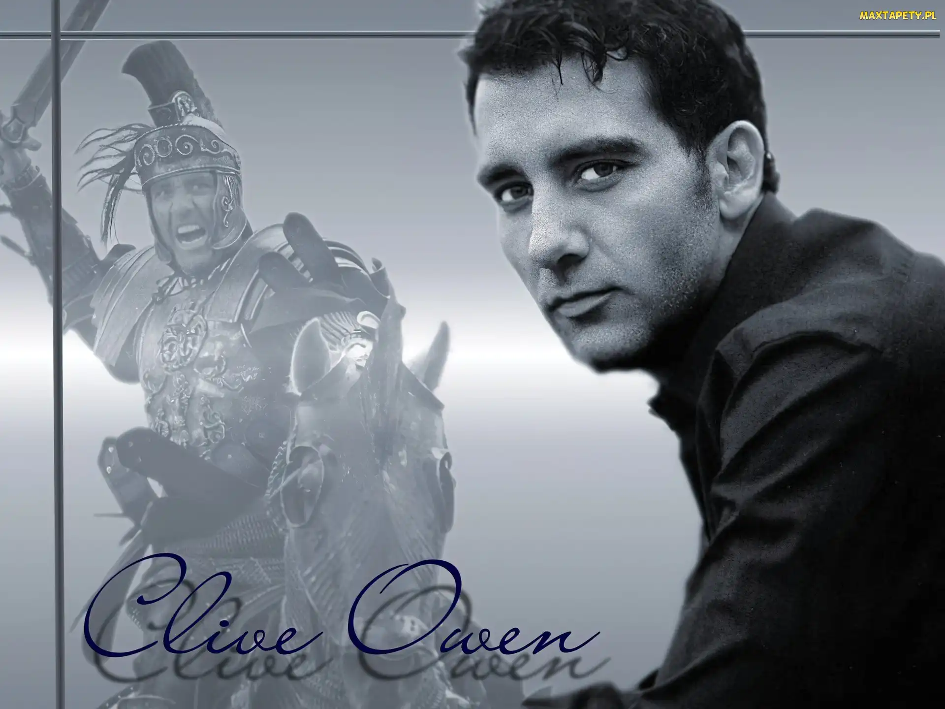 Clive Owen, koń, rycerz