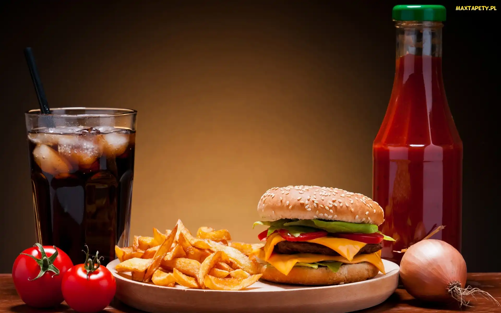 Ketchup, Coca-Cola, Hamburger