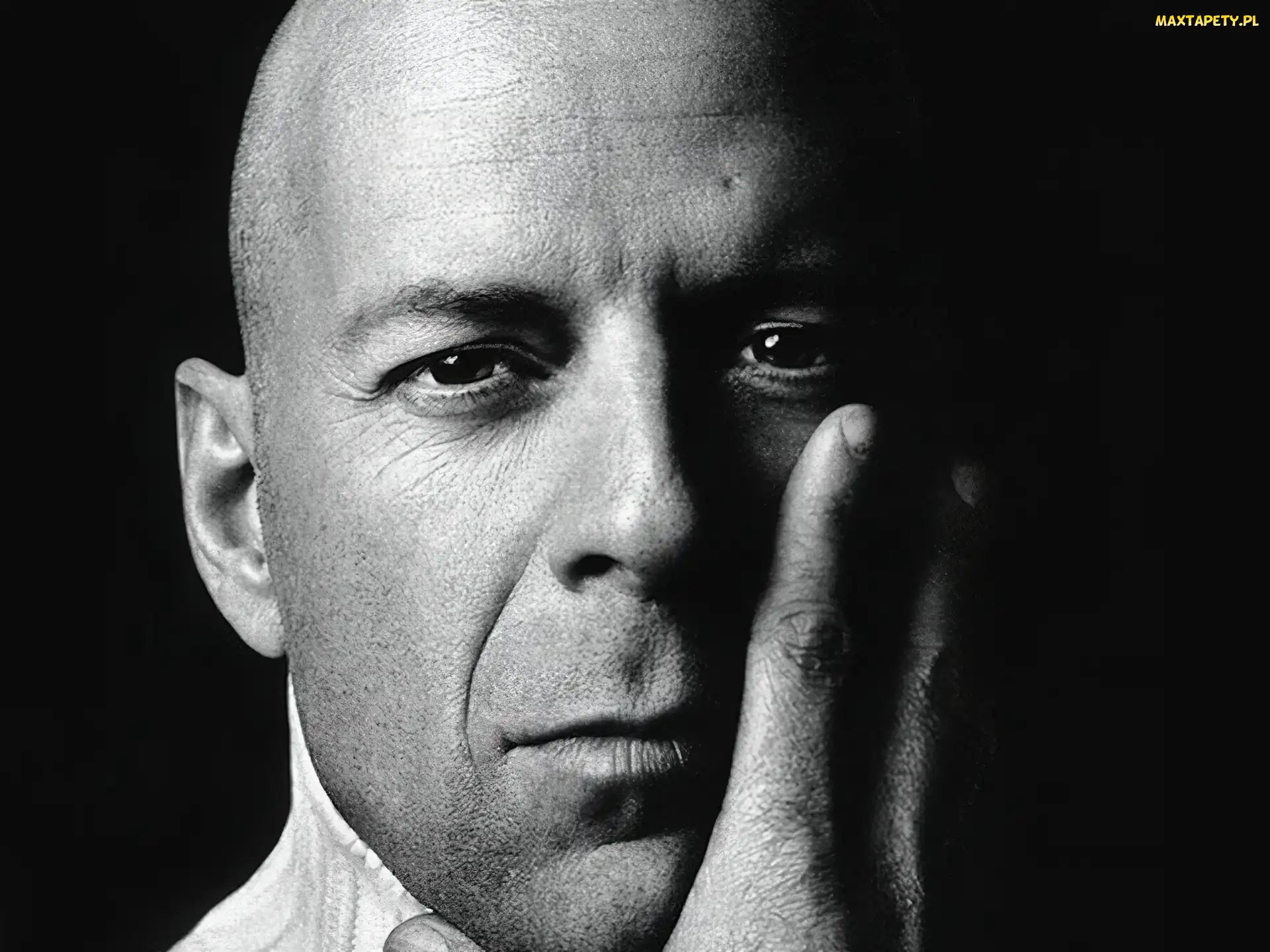 głowa, ręka, Bruce Willis
