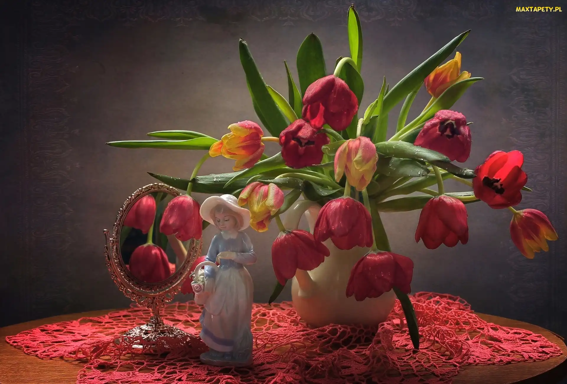 Kwiaty, Tulipany, Kompozycja