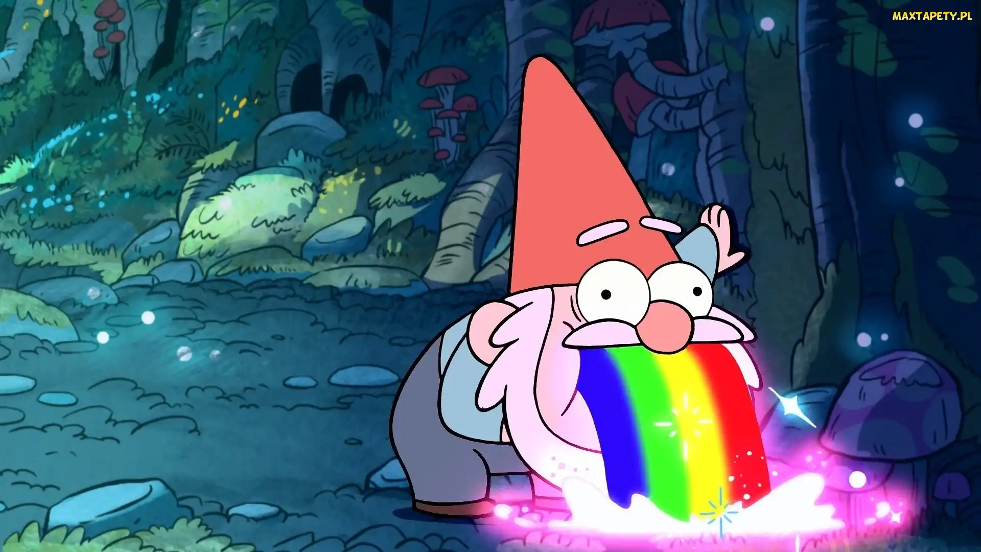 Gnom, Serial animowany, Wodogrzmoty Małe, Gravity Falls, Krasnal