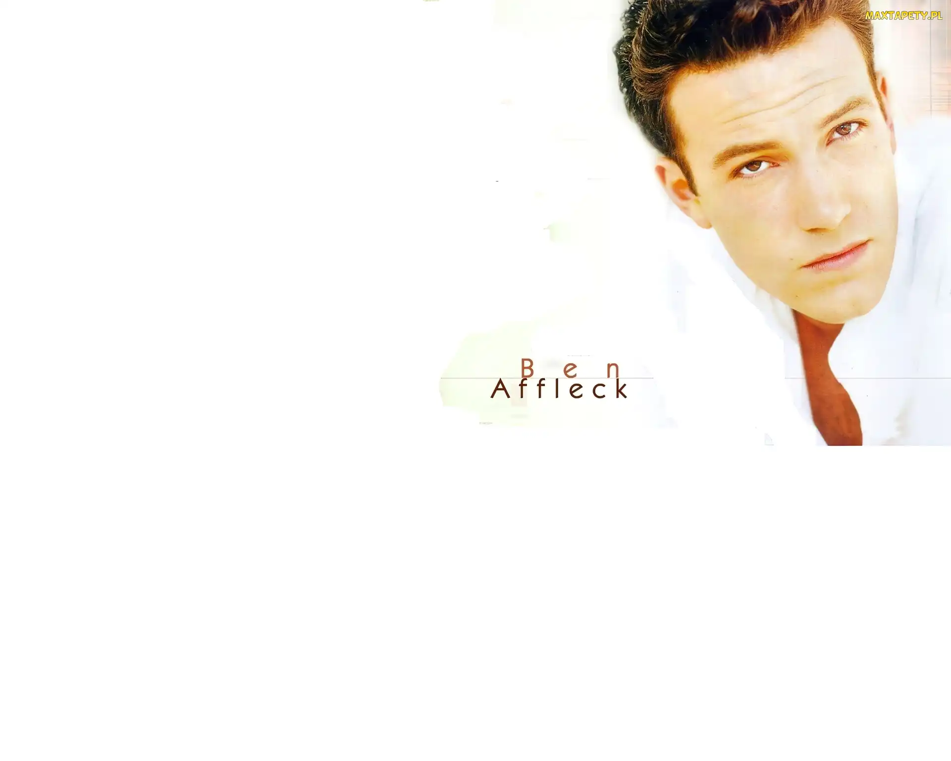 biały, strój, Ben Affleck