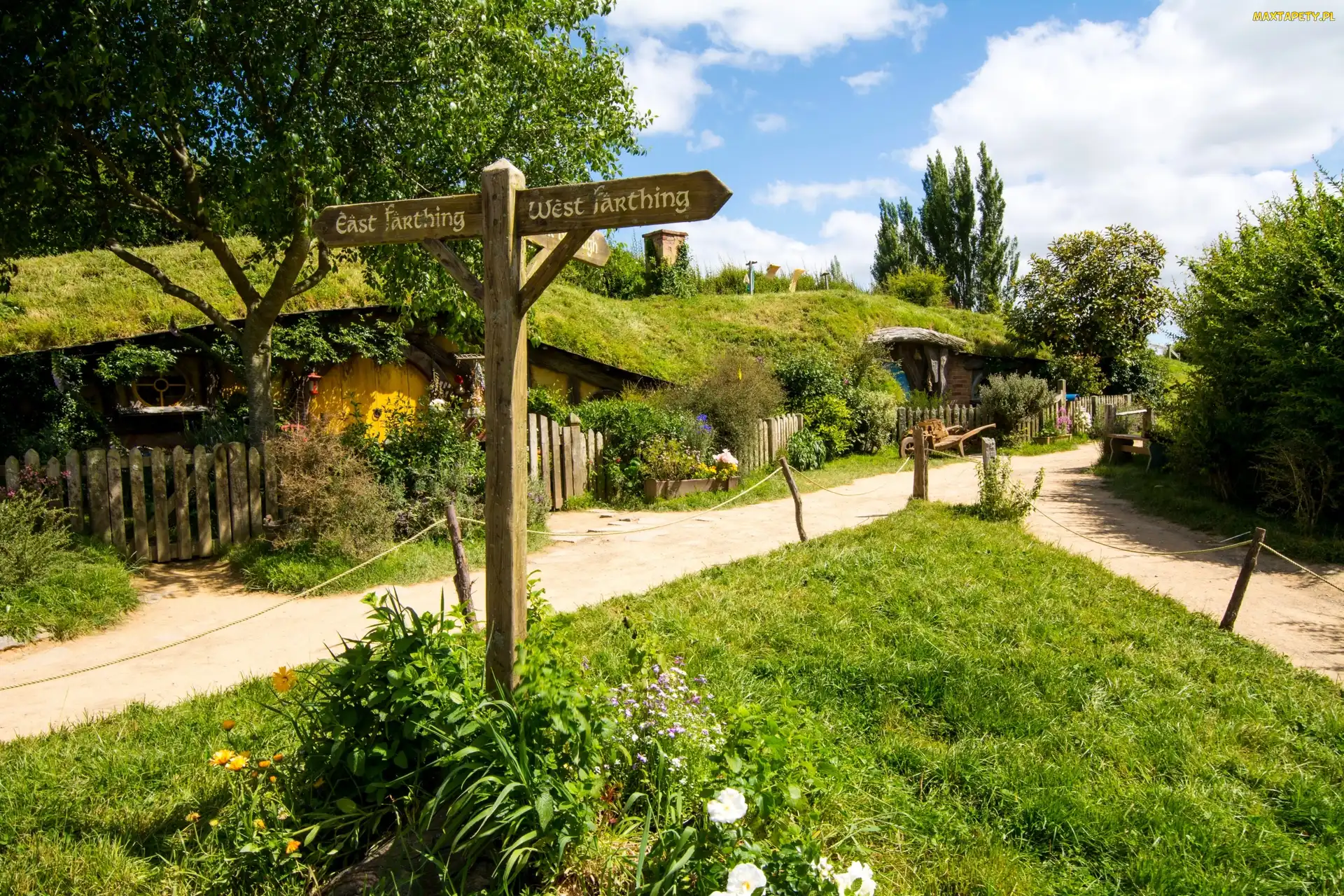 Matamata Hobbiton, Nowa Zelandia, Park