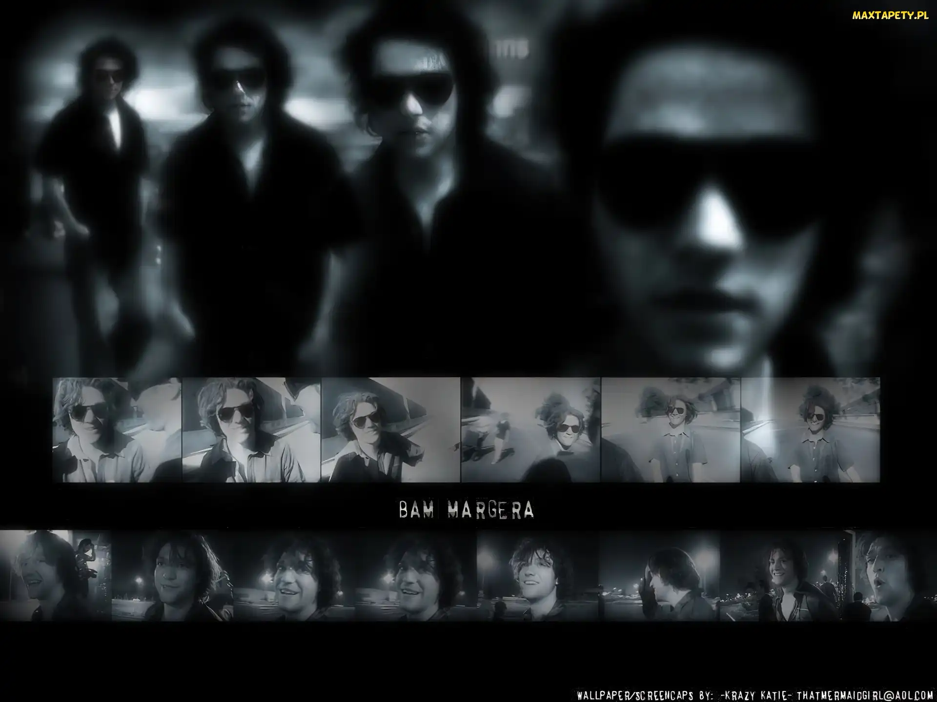 Bam Margera, okulary, twarze