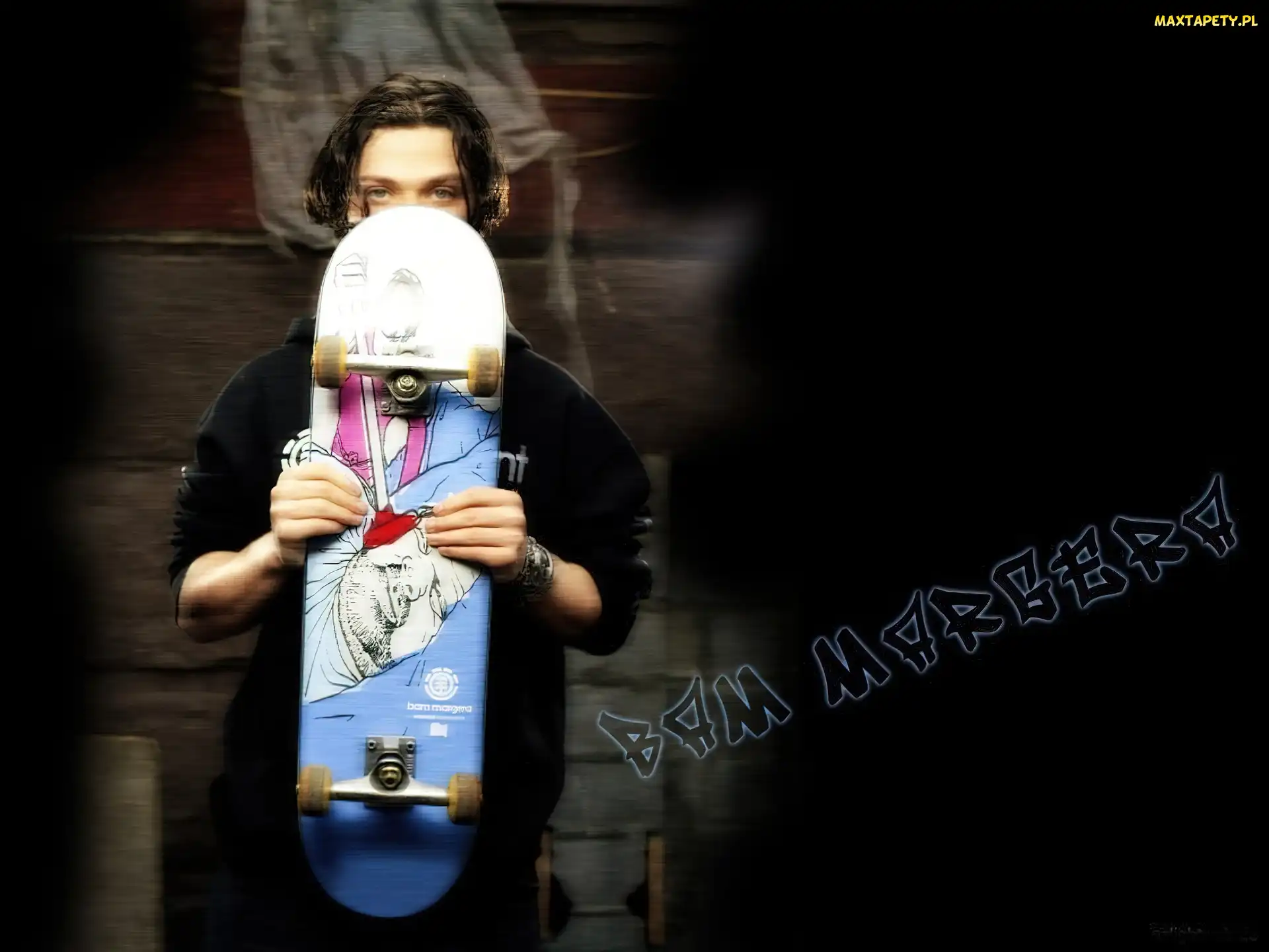deskorolka, zegarek, Bam Margera