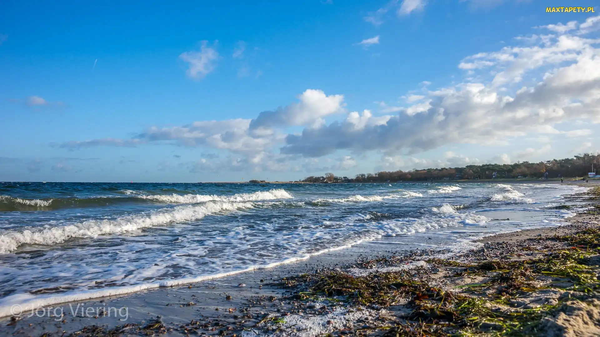 Strand, Morze, Timmendorfer, Uzdrowisko, Viering, Autor, Plaża, Jorg, Niemcy