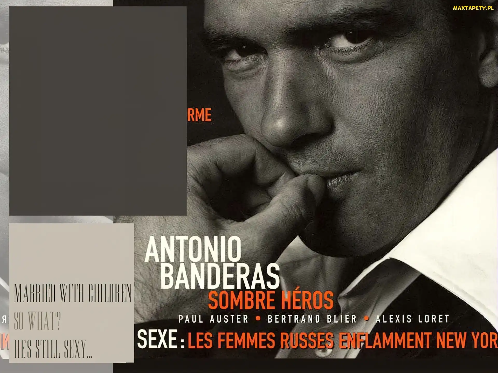 głowa, ręka, Antonio Banderas