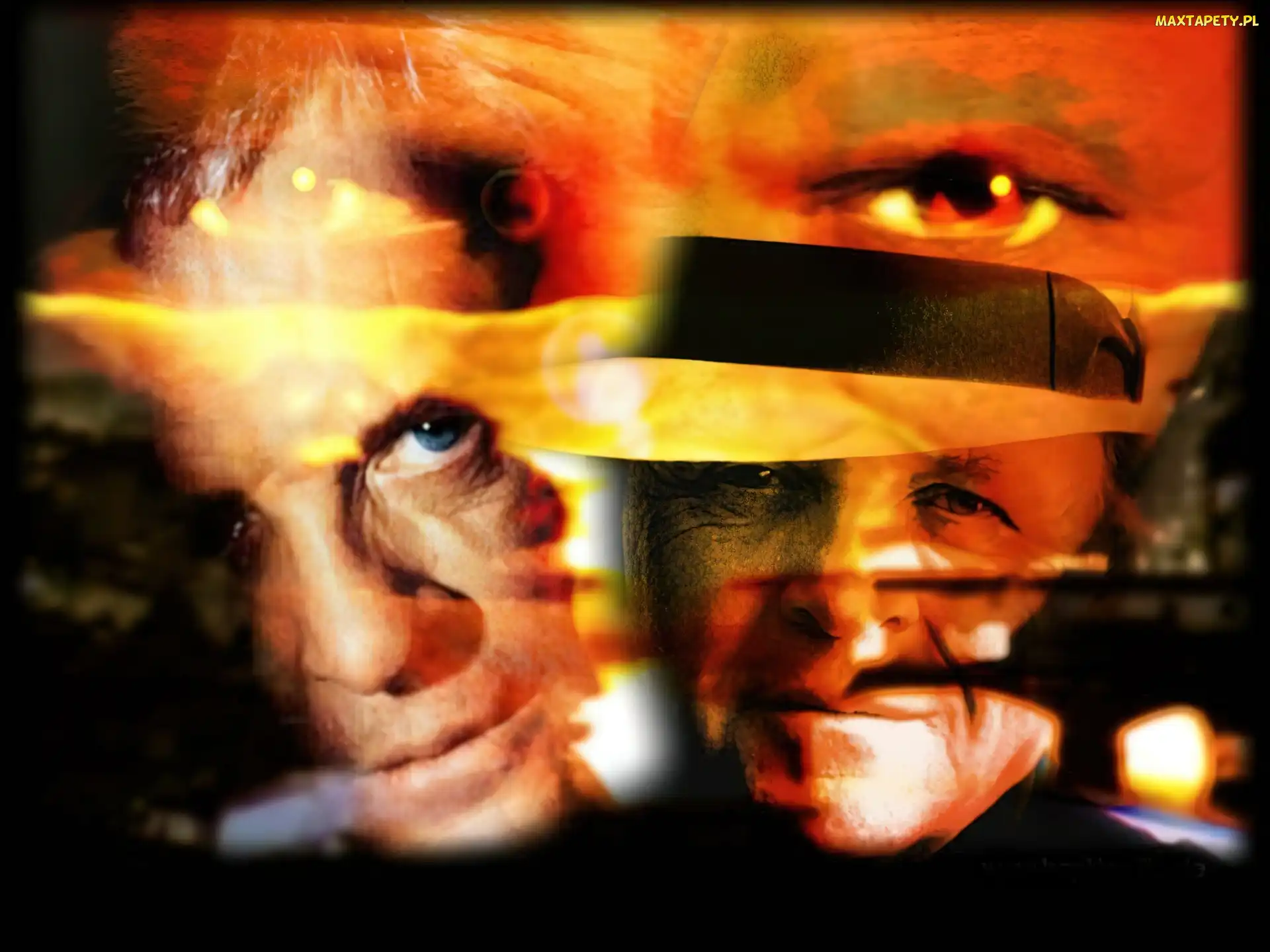 oczy, głowa, Anthony Hopkins