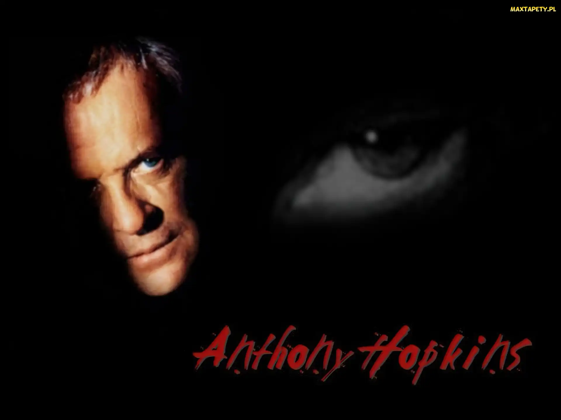twarz, oko, Anthony Hopkins