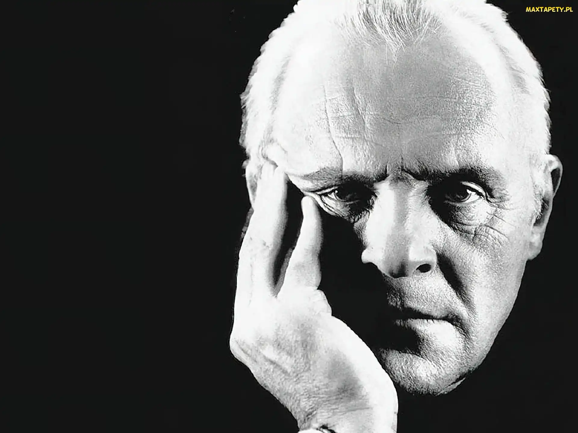 głowa, ręka, Anthony Hopkins