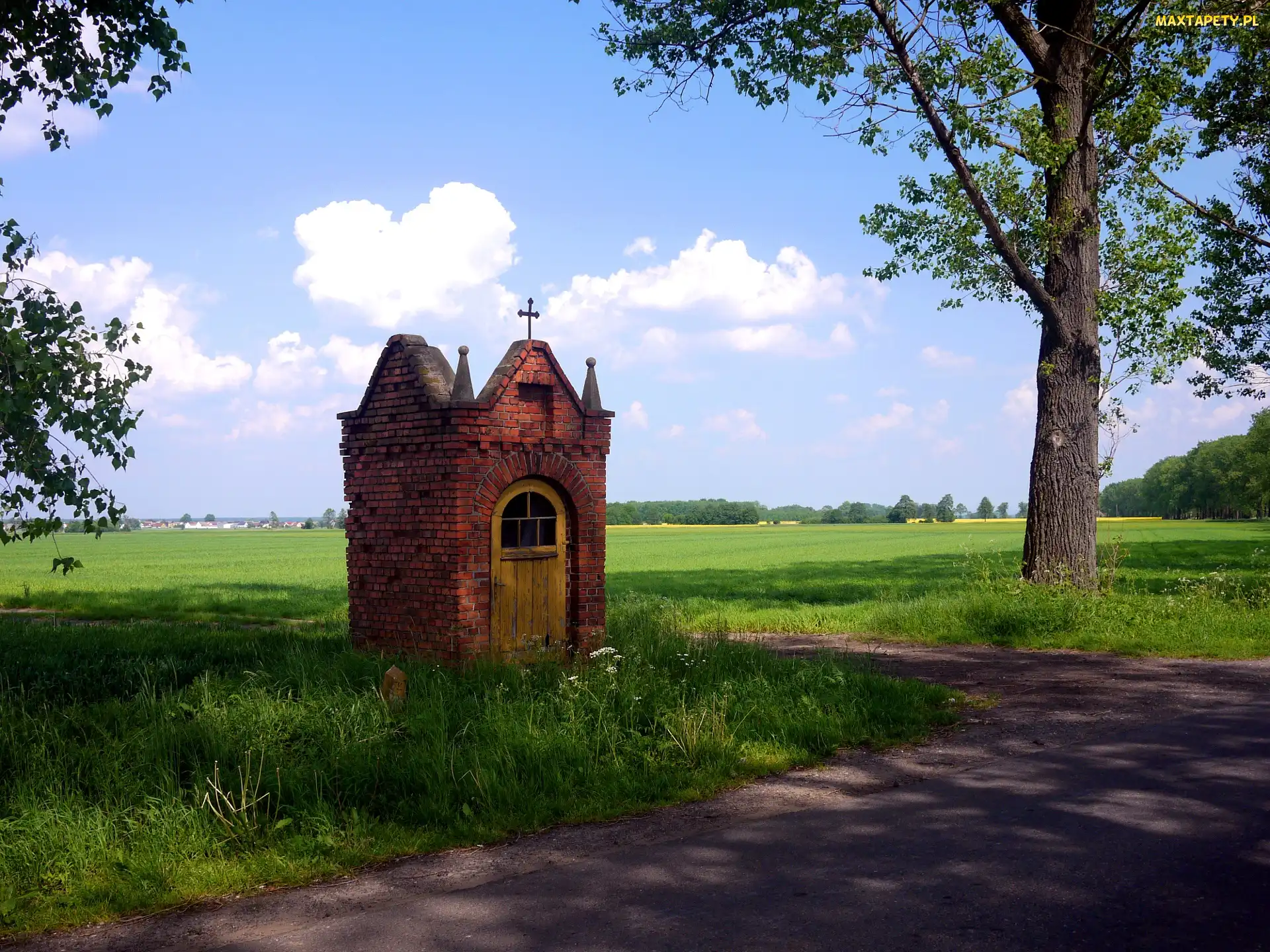 Przydrożna, Kapliczka, Czechy