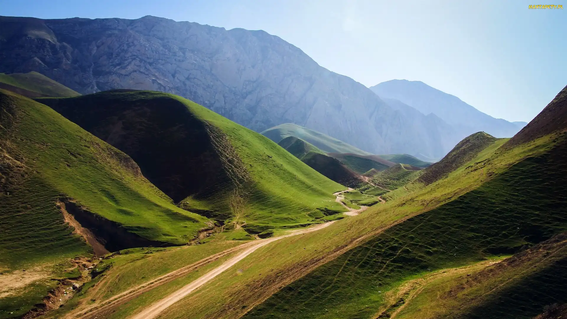 Afganistan, Droga, Góry