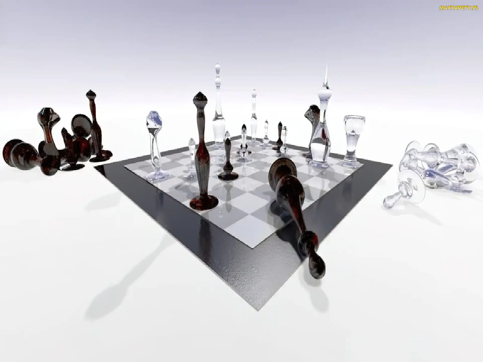 Szachy, Szachownica, Grafika 3D