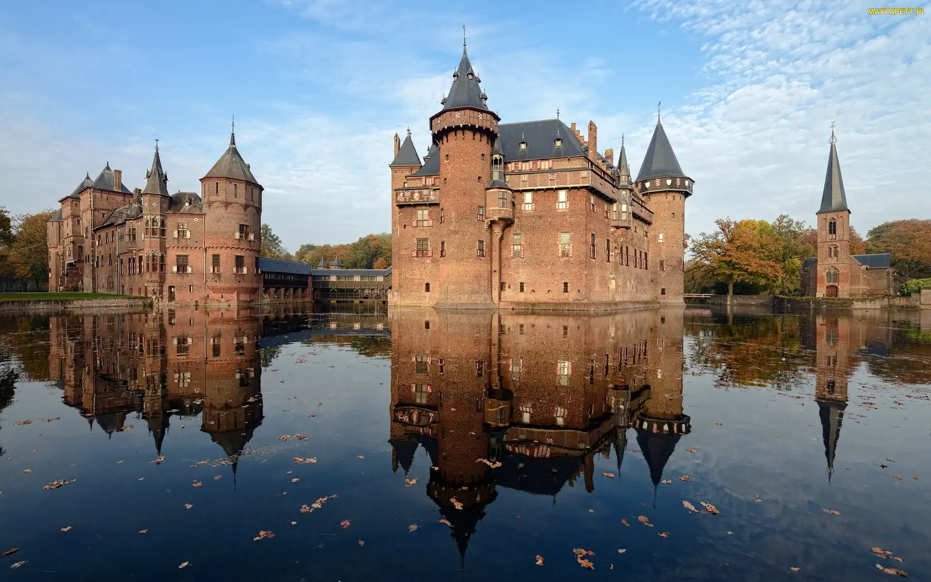 Zamek De Haar, Staw, Gmina Utrecht, Holandia, Haarzuilens
