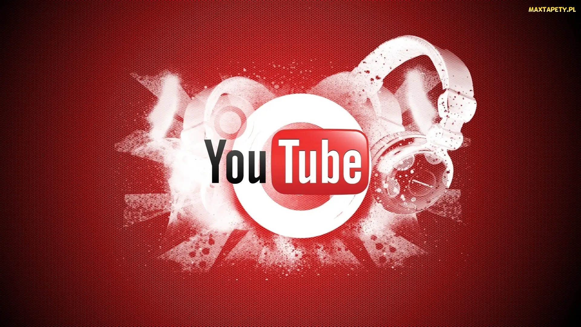 Napis, You Tube, Słuchawki