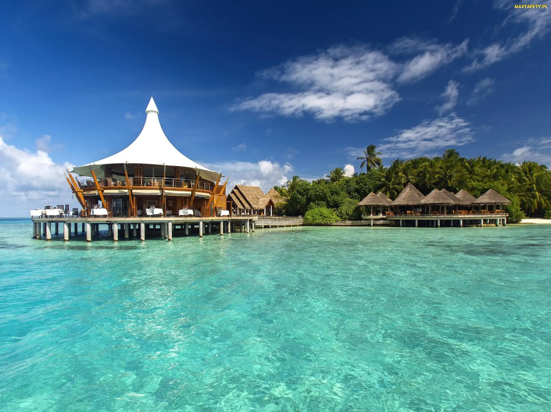 Malediwy, Kurort, Ocean, Hotel