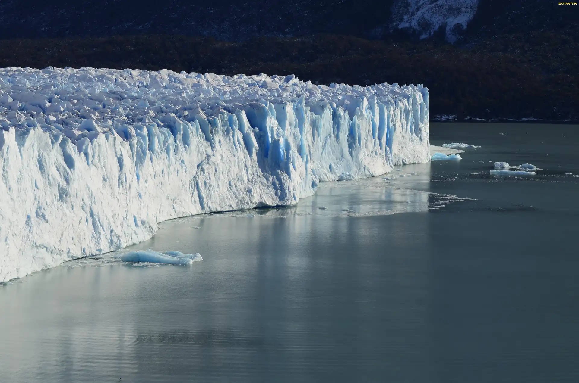 Prowincja Santa Cruz, Park Narodowy Los Glaciares, Perito Moreno, Argentyna, Lago Argentino, Lodowiec, Jezioro