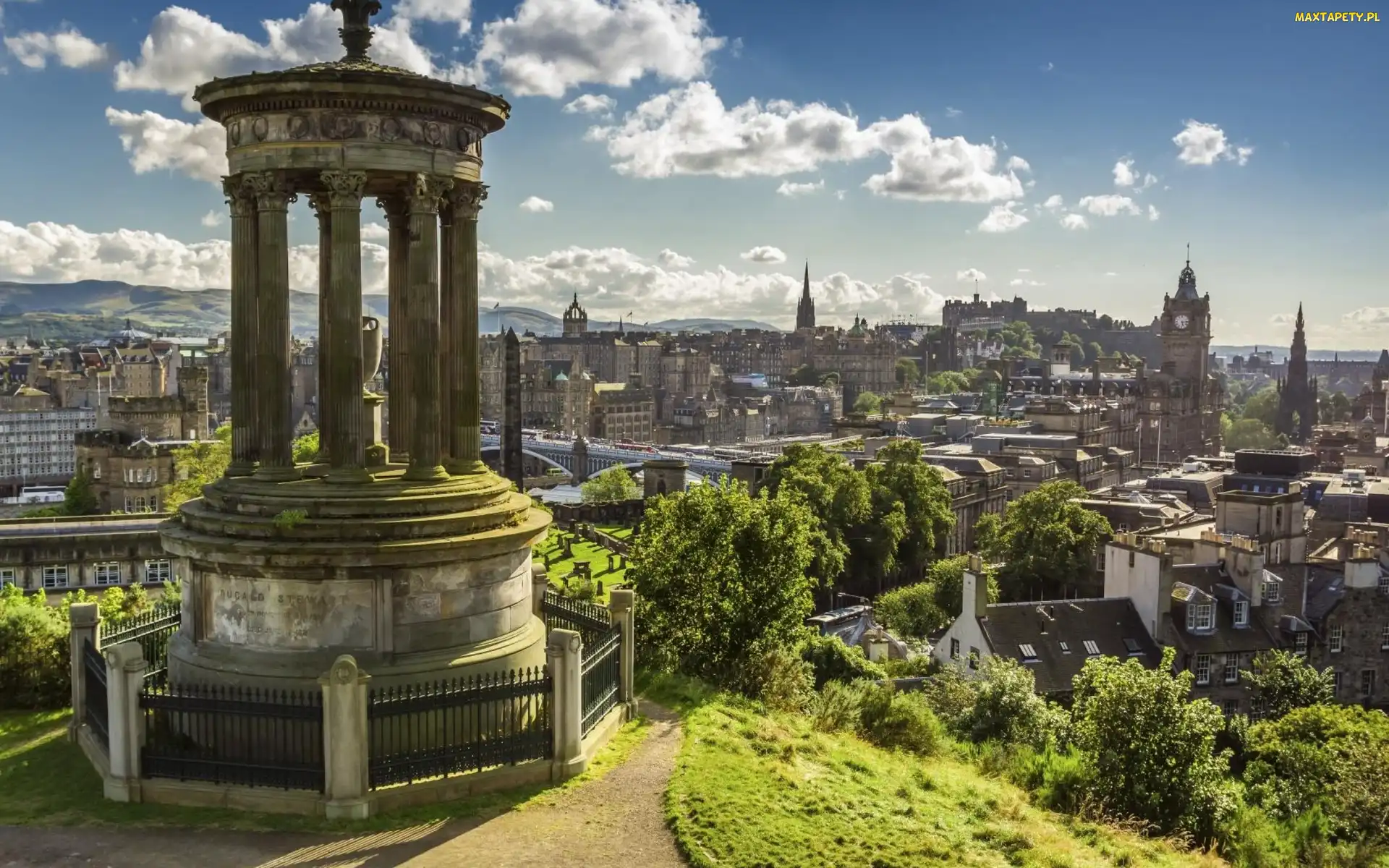 Calton Hill, Szkocja, Scotland, Edinburgh