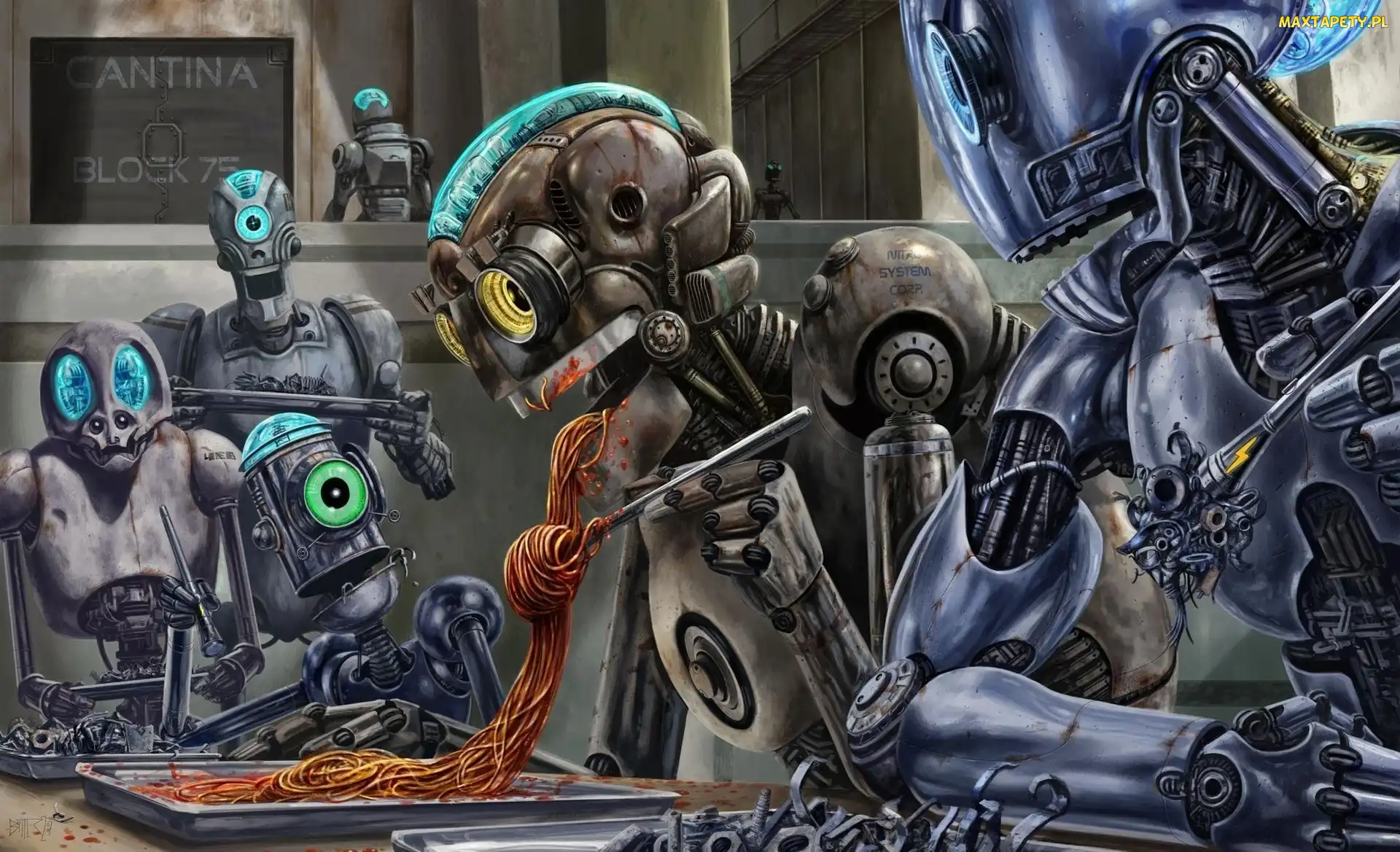 Roboty, Spaghetti