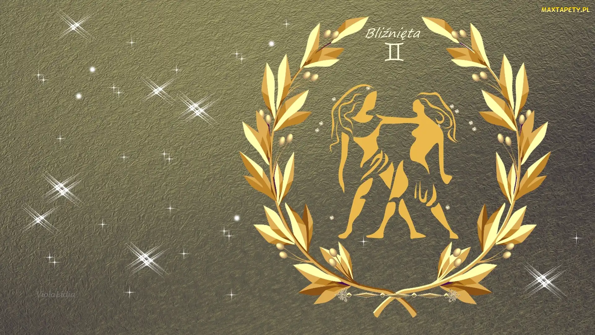 Grafika, Bliźnięta, Zodiak, Znak