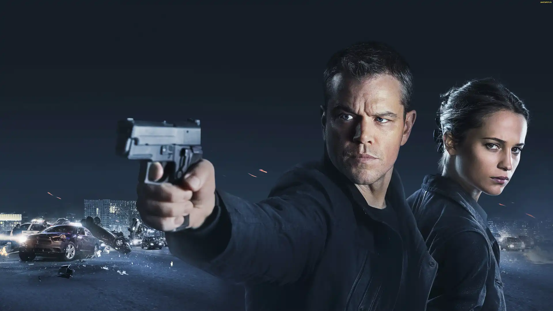 Film, Jason Bourne, Alicia Vikander, Aktorzy, Matt Damon, Tożsamość Bourna