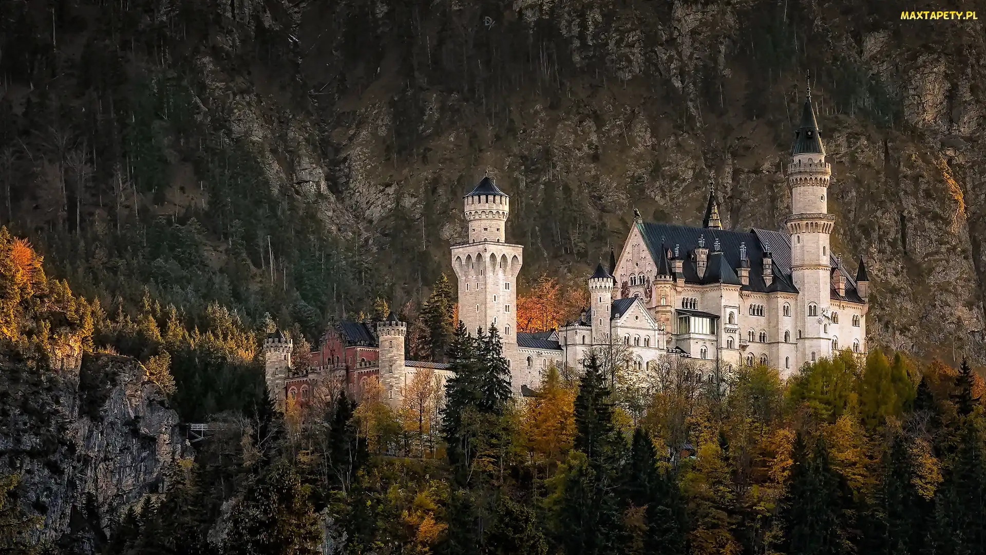 Neuschwanstein, Niemcy, Zamek