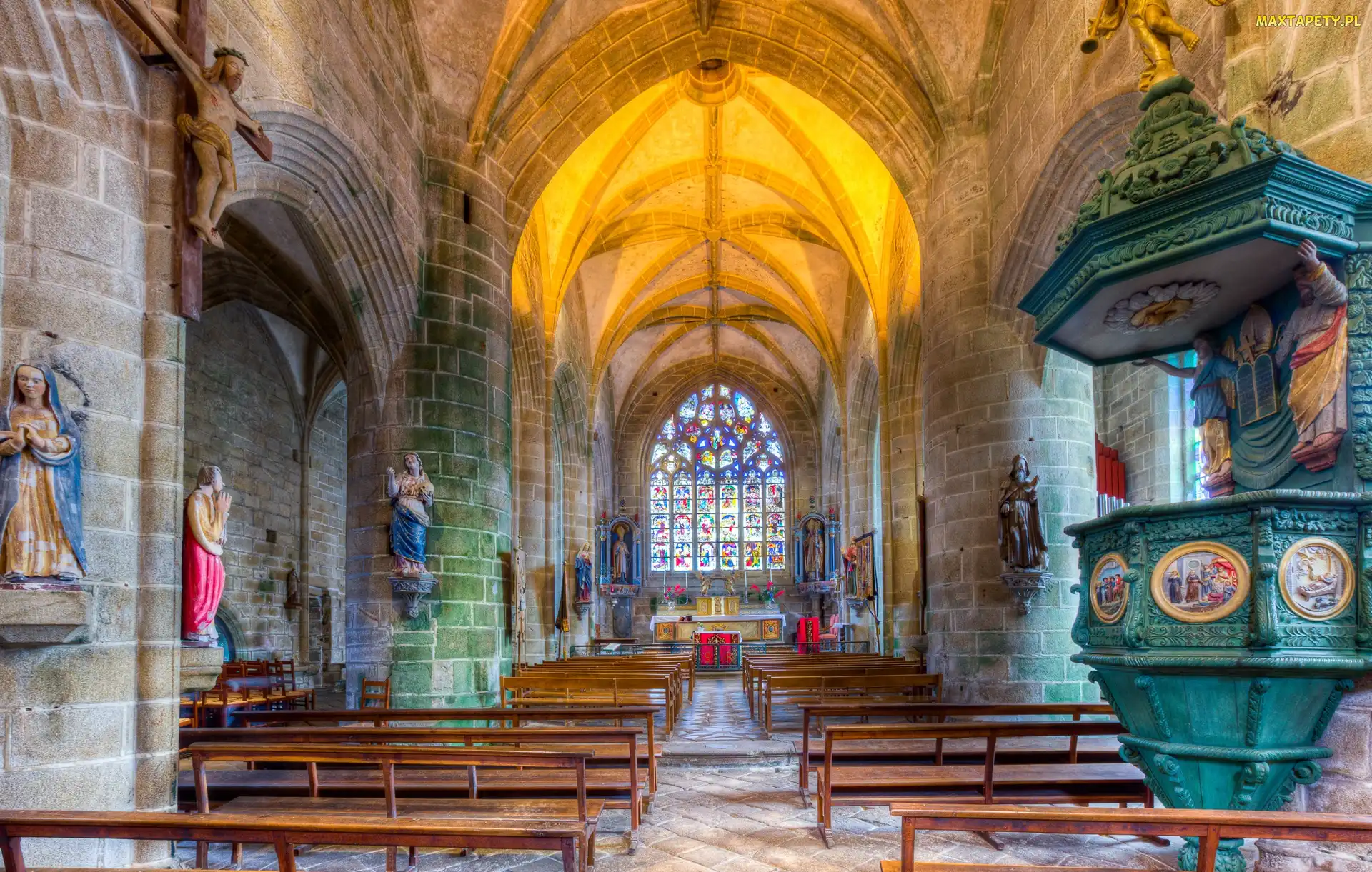 HDR, Francja, Zabytkowy, Kościół